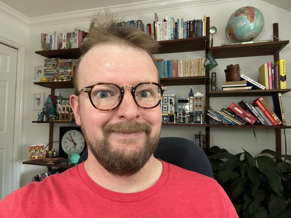Graham, in his home office