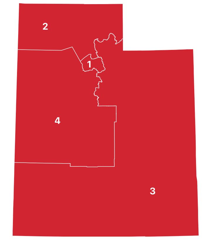 Utah’s congressional districts (2027-2033)