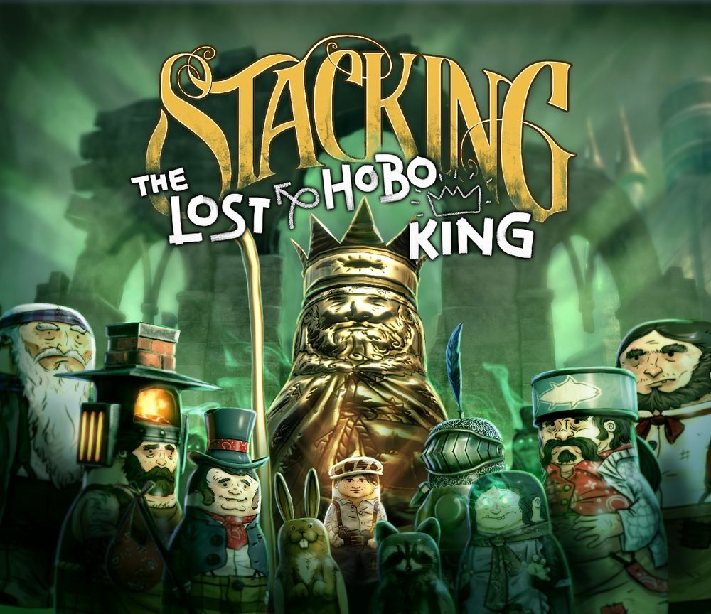 Stacking DLC "Lost Hobo King" Key Art
