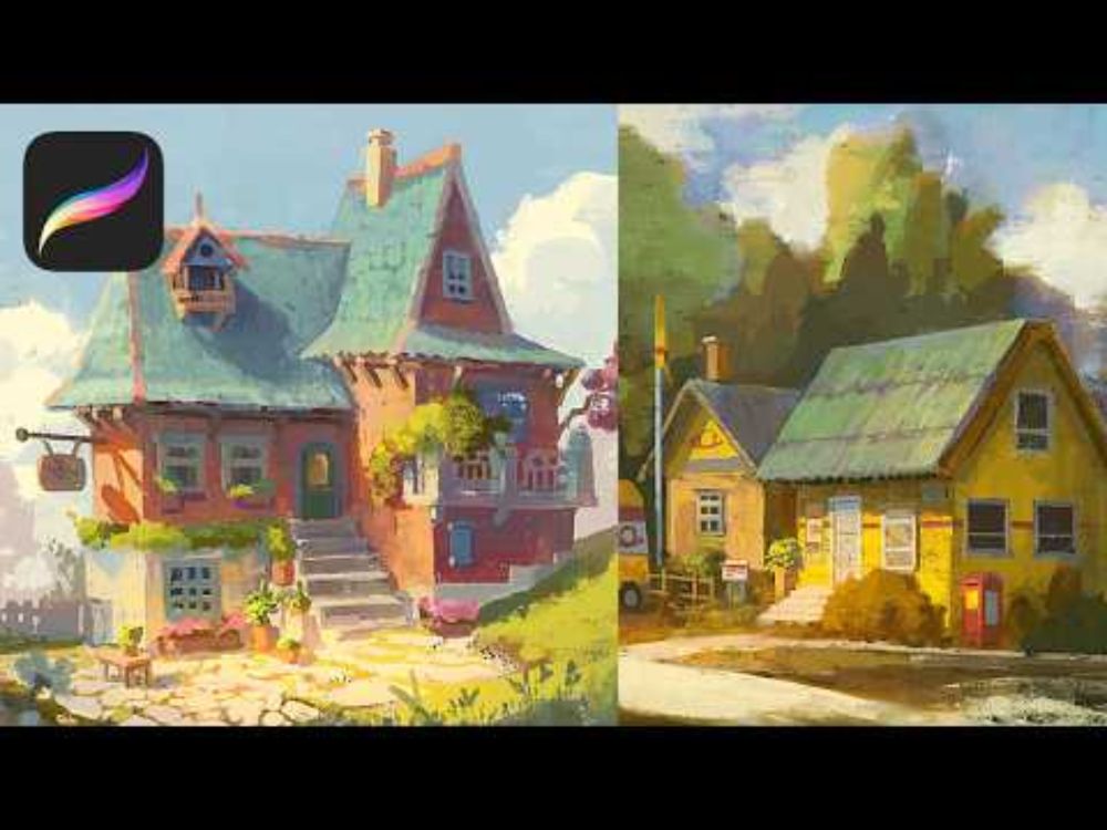 The System Behind My 'Random' Brushwork (Procreate Tutorial)🖌️