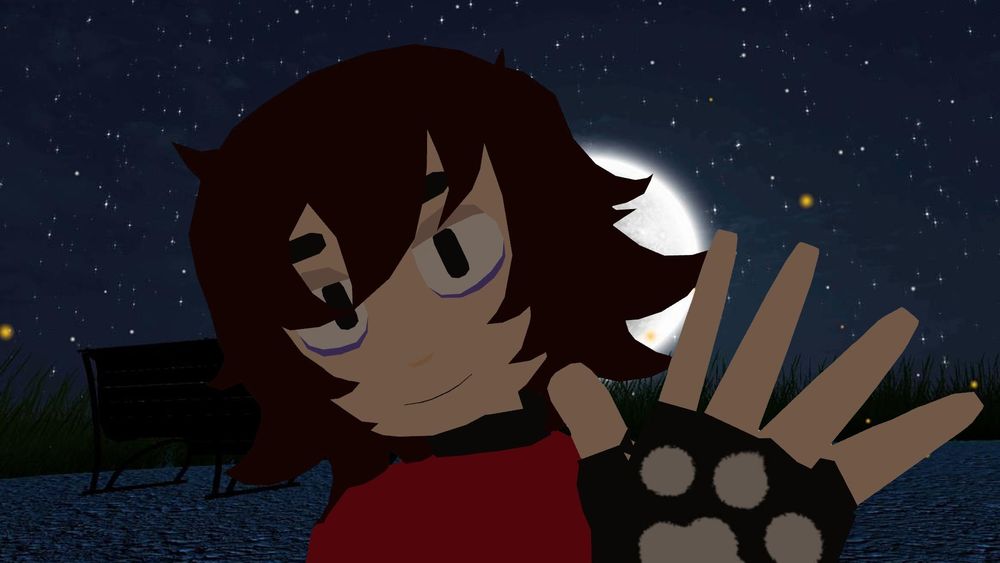 3d avatar of Liminal Lux's sona "Niko"