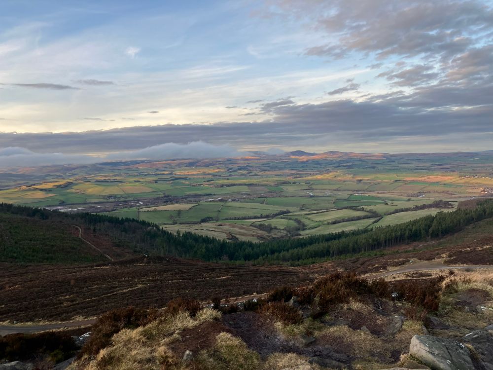 Photo of moorland and hills