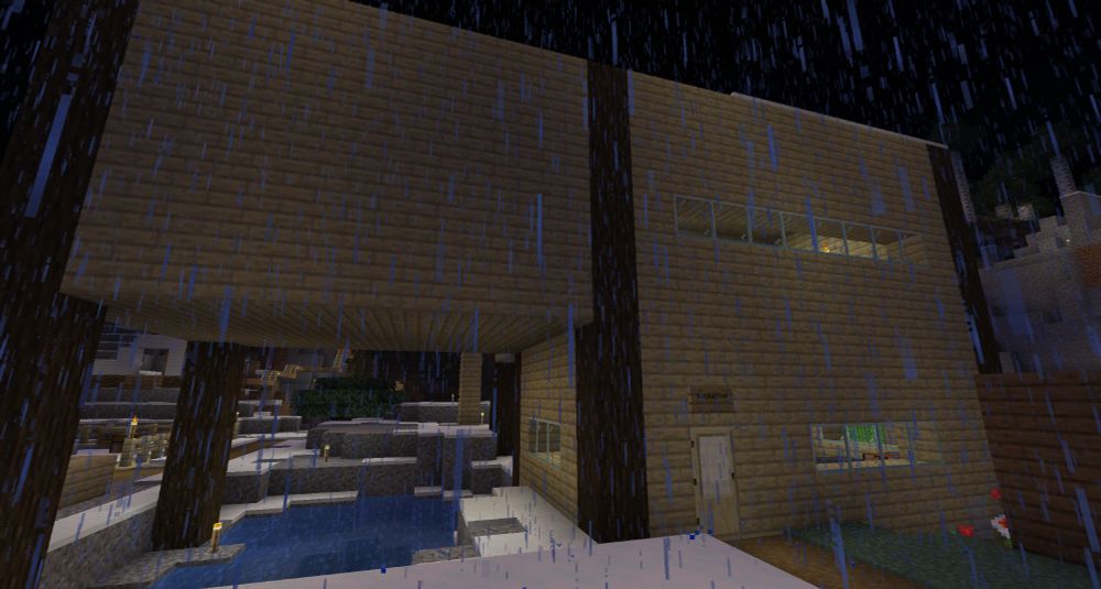 ShinyRaichu94's house located in Bluestone Village, from Survival 3 in Yukkuricraft