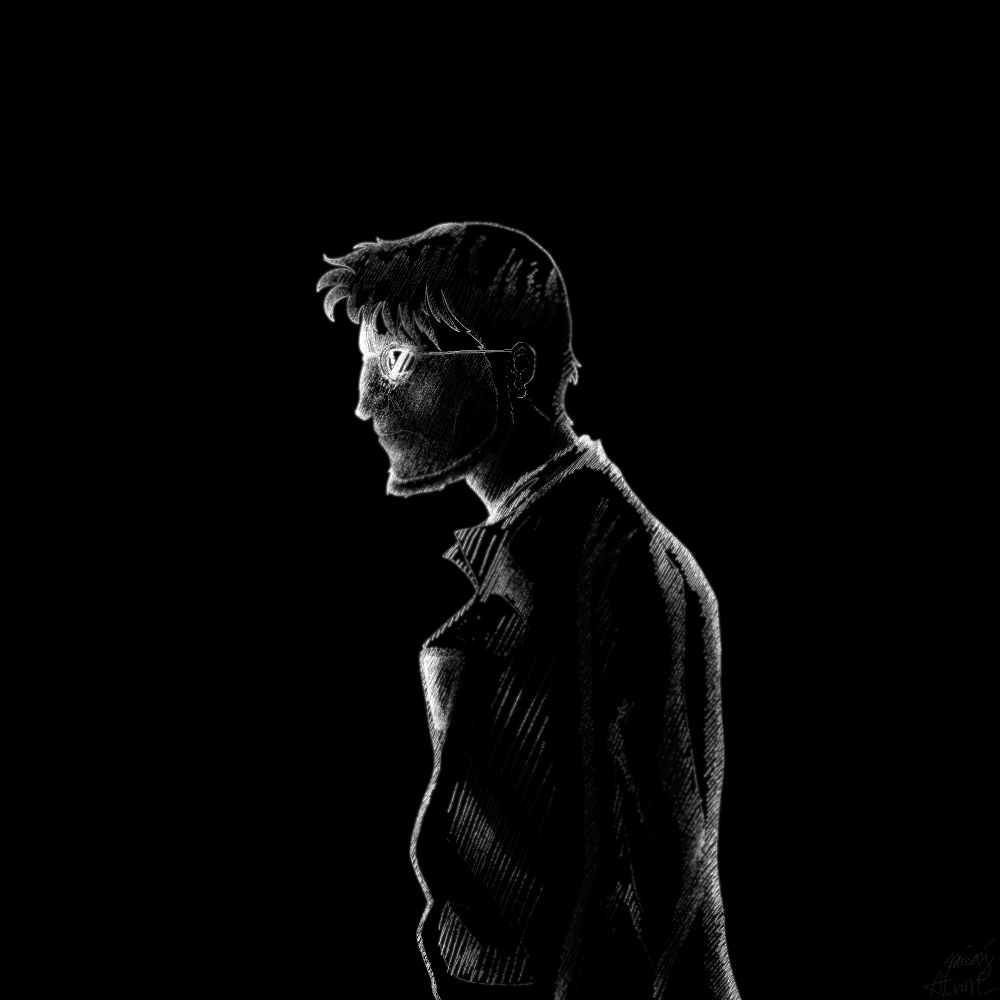 The ''My name is Edwin'' meme but with Gendo Ikari from Evangelion in place of Edwin