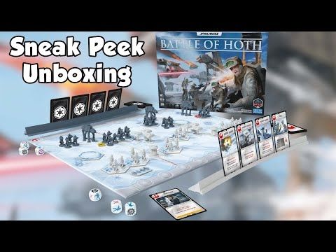 Star Wars: Battle of Hoth: Sneak Peek Unboxing - with Tom Vasel