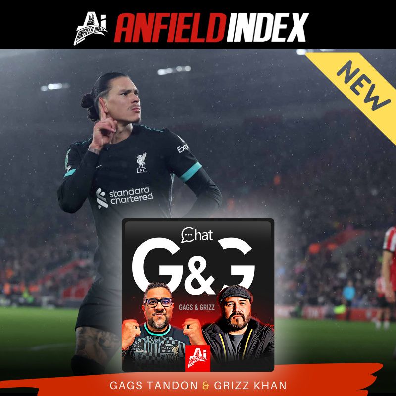 Time to Step Up: With Gags & Grizz

🎙️ @gagstandon.bsky.social
 & @grizzkhan.bsky.social
 - Our New ChatG&G Podcast

🖥️ Watch: https://youtu.be/0EDttDrE3zE

🎧 Listen: http://anfieldindex.com/podcasts