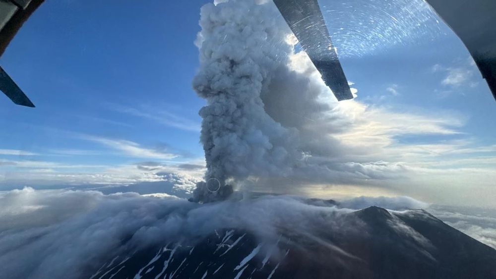 Six Russian volcanoes erupted shortly after an 8.8 magnitude earthquake stuck nearby, with a seventh possibly to follow.