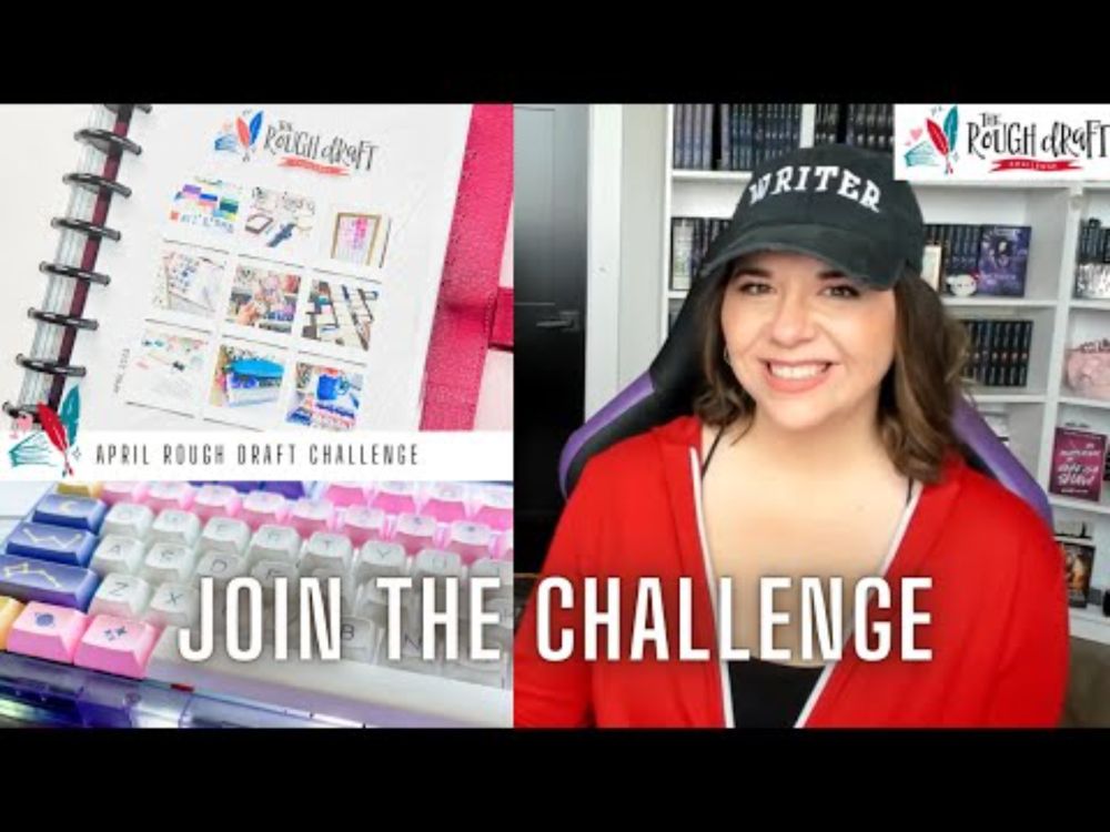 Join The Rough Draft Challenge & Write A Book in 30 Days