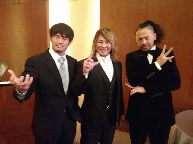 NJPW's "New Three Musketeers"

L-R:
Katsuyori Shibata
Hiroshi Tanahashi
Shinsuke Nakamura