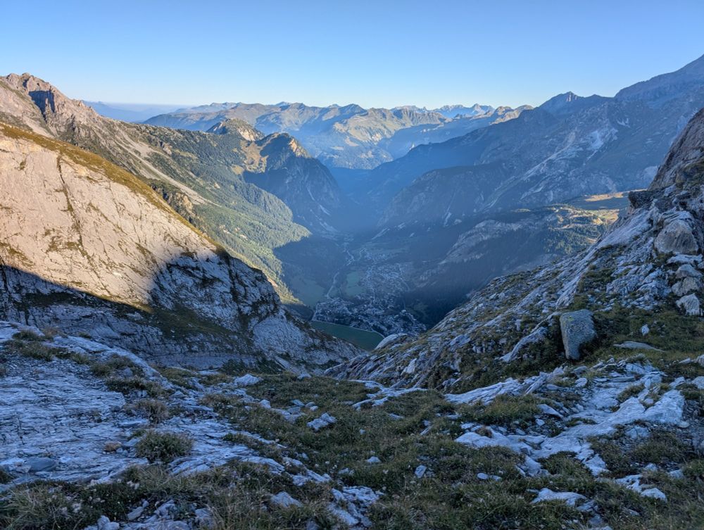 Montain landscape in the Vanoise