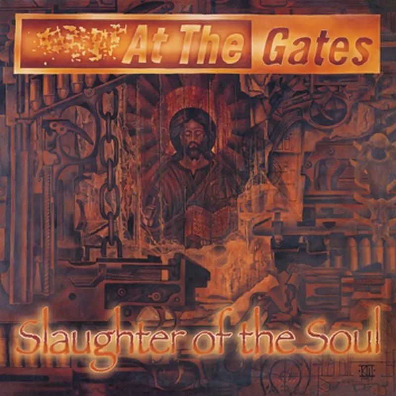 Pochette du 4ème album d'At The Gates, Slaughter Of The Soul (1995)