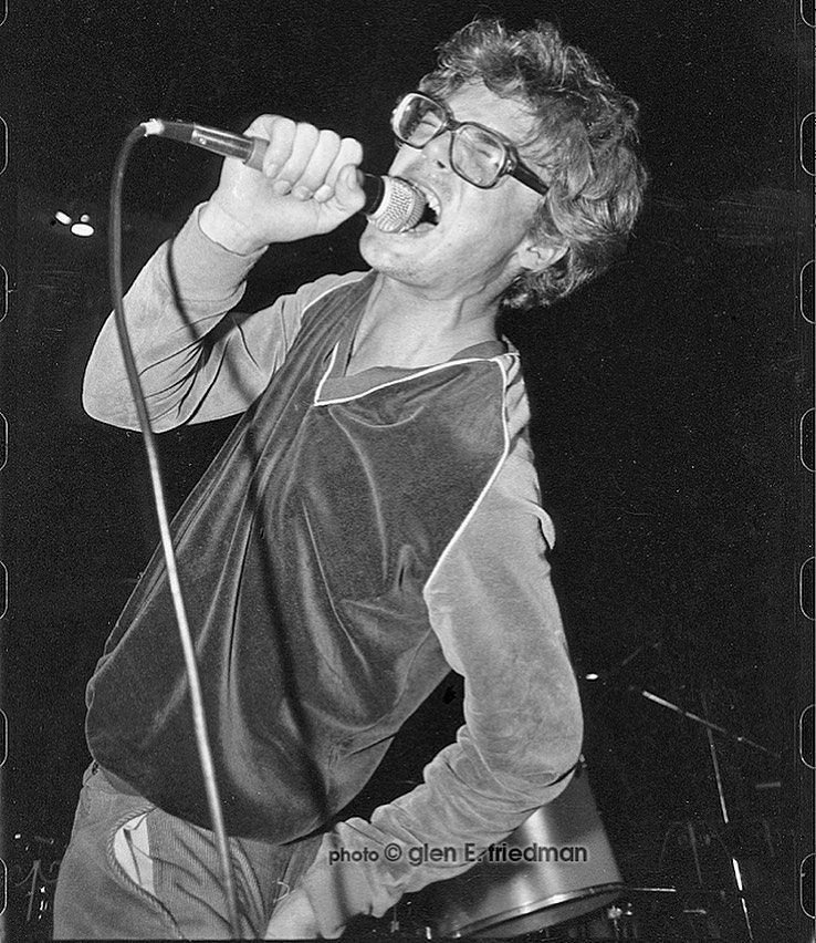 Milo Aukerman of the DESCENDENTS circa 1981 in San Pedro at Dancing Waters.