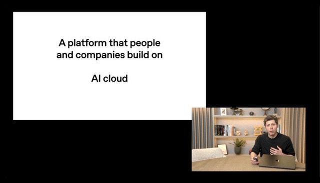 A platform that people and companies build on

AI cloud