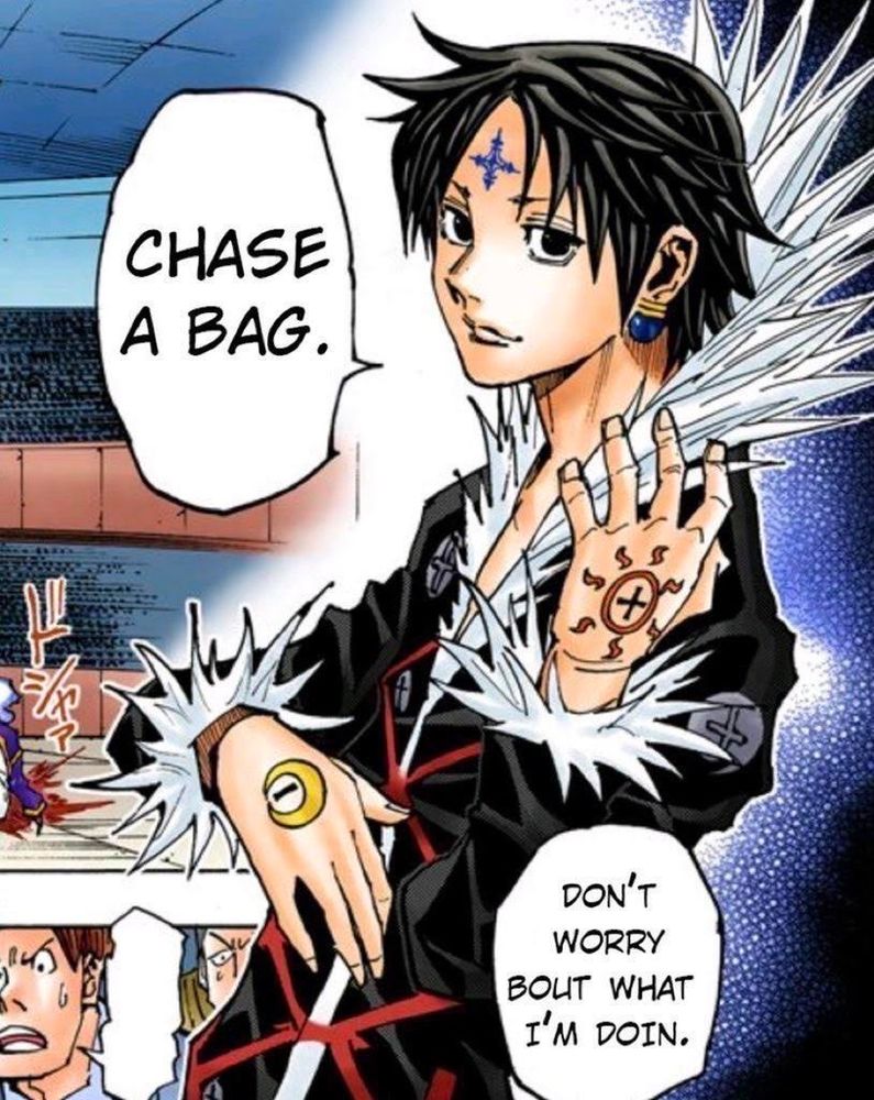 Chrollo from Hunter x Hunter