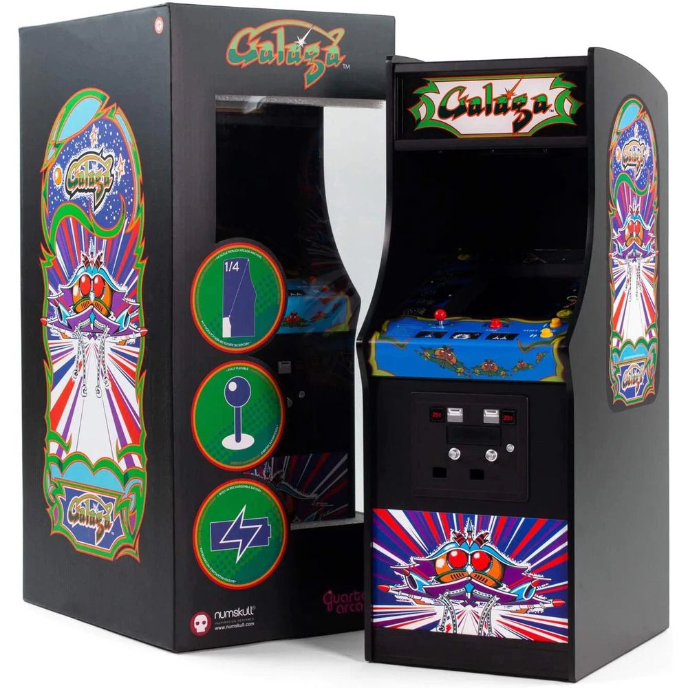 2 x Galaga arcade games.