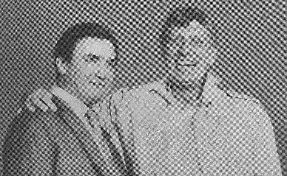 Anthony Ainley and Tom Baker.