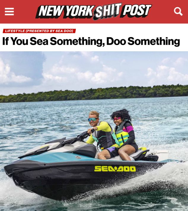 If You Sea Something, Doo Something