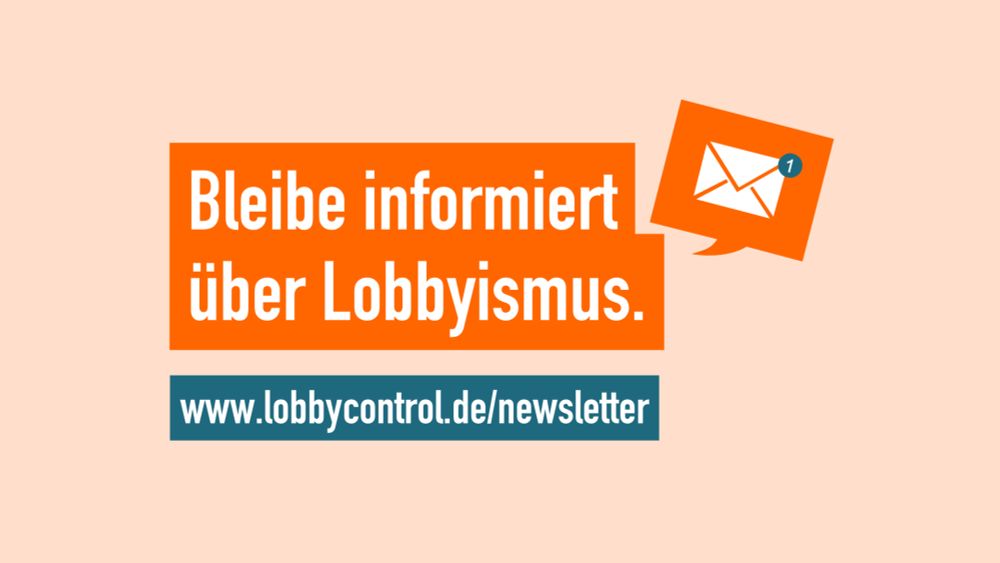 LobbyControl-Newsletter abonnieren