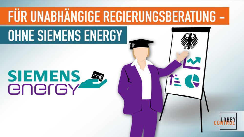 Jetzt Appell unterschreiben: Für unabhängige Regierungsberatung − ohne Siemens Energy