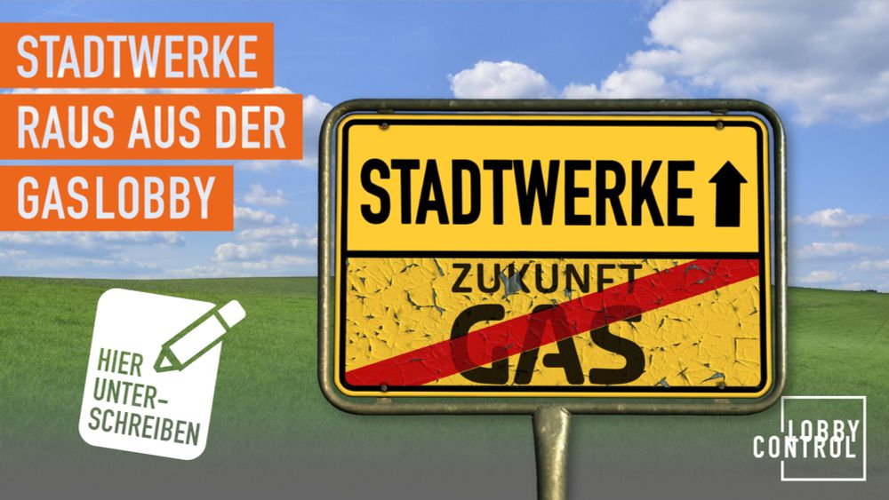 Jetzt unterschreiben: Stadtwerke raus der Gaslobby!