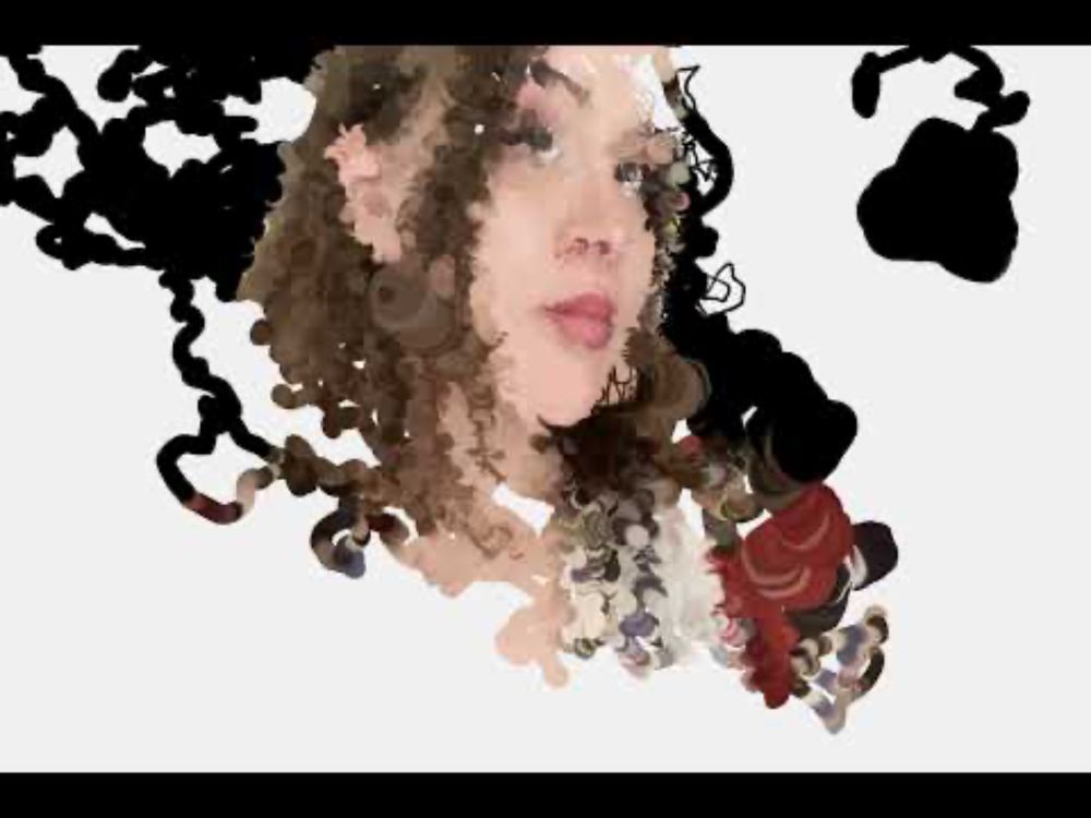 Generative  Painting still being iterated.