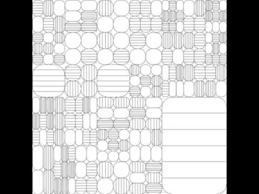 recursive grid sketch #processing #contemporaryart
