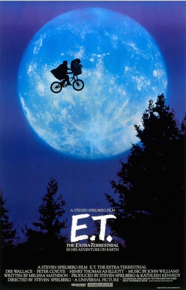 The release poster for E.T. The Extraterrestrial