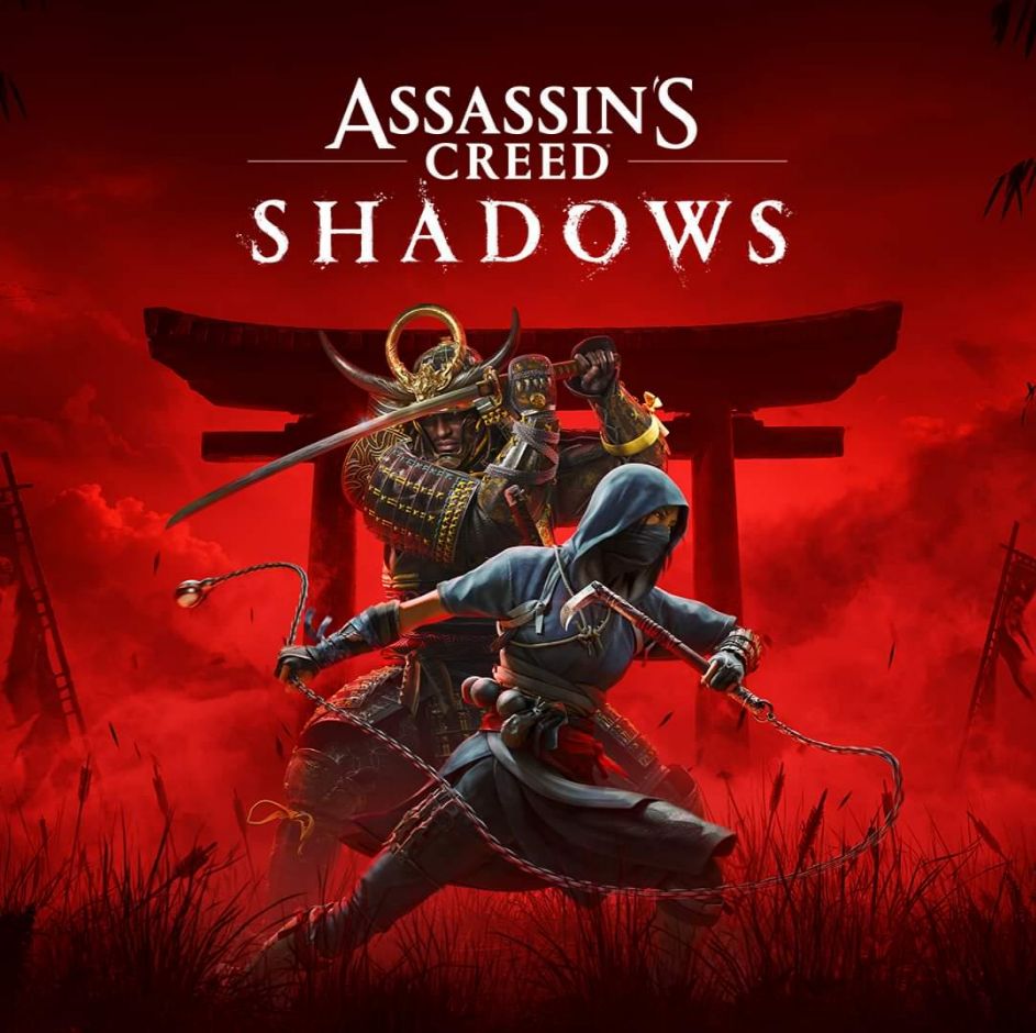 Key art for the game "Assassin's Creed Shadows".