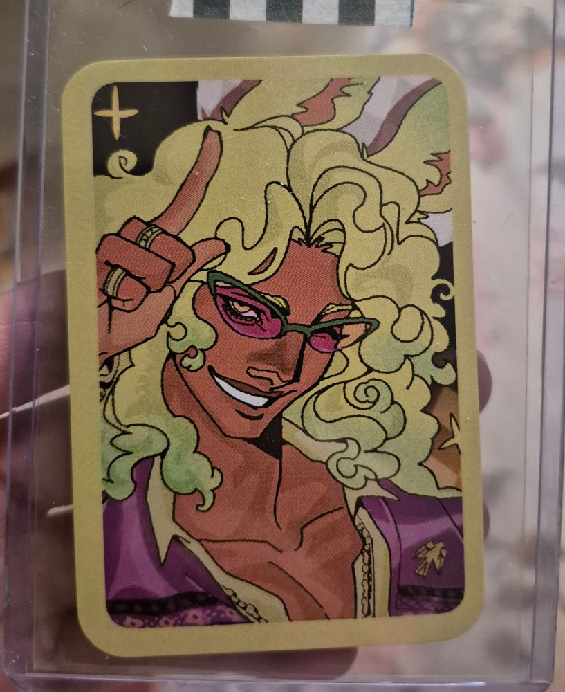 Dancing Green photocard by Kitsunico