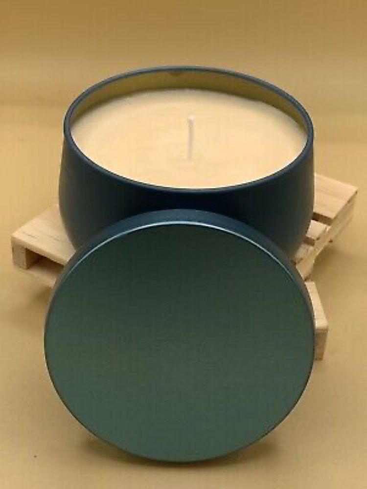 Peach Handmade Soy Scented Candle With Lid  | eBay