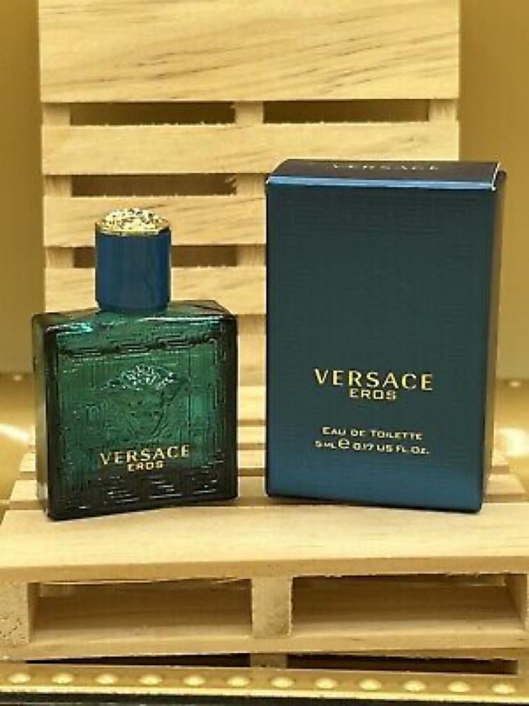 Versace Eros Eau de Toilette For Men 0.17 fl oz Men’s Fragrance Designer Cologne  | eBay