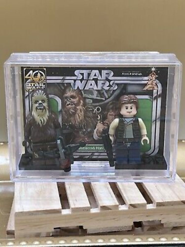 Lego Star Wars Han Solo & Chewbacca In A Small Plastic Case   | eBay