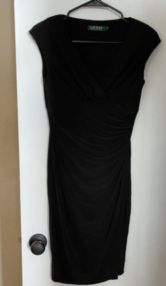 Ralph Lauren Women’s Size 4 Black Sleeveless Dress