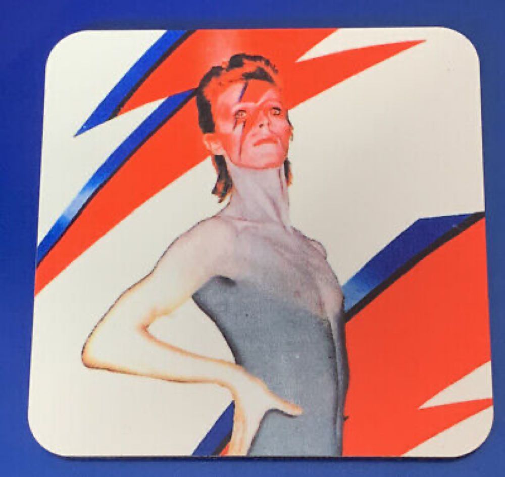 David Bowie 4x4 Coaster