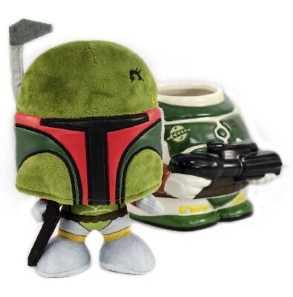 Star Wars Stugz Boba Fett Mug With Plush Limited Edition  | eBay