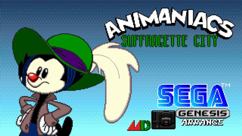 Animaniacs (2020) - Suffragette City - Sega Genesis arrange