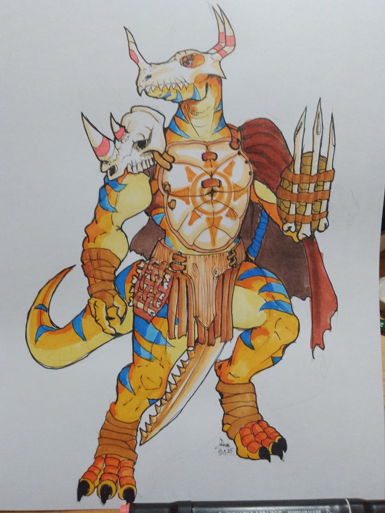 Agumon warlock 
From the first set
