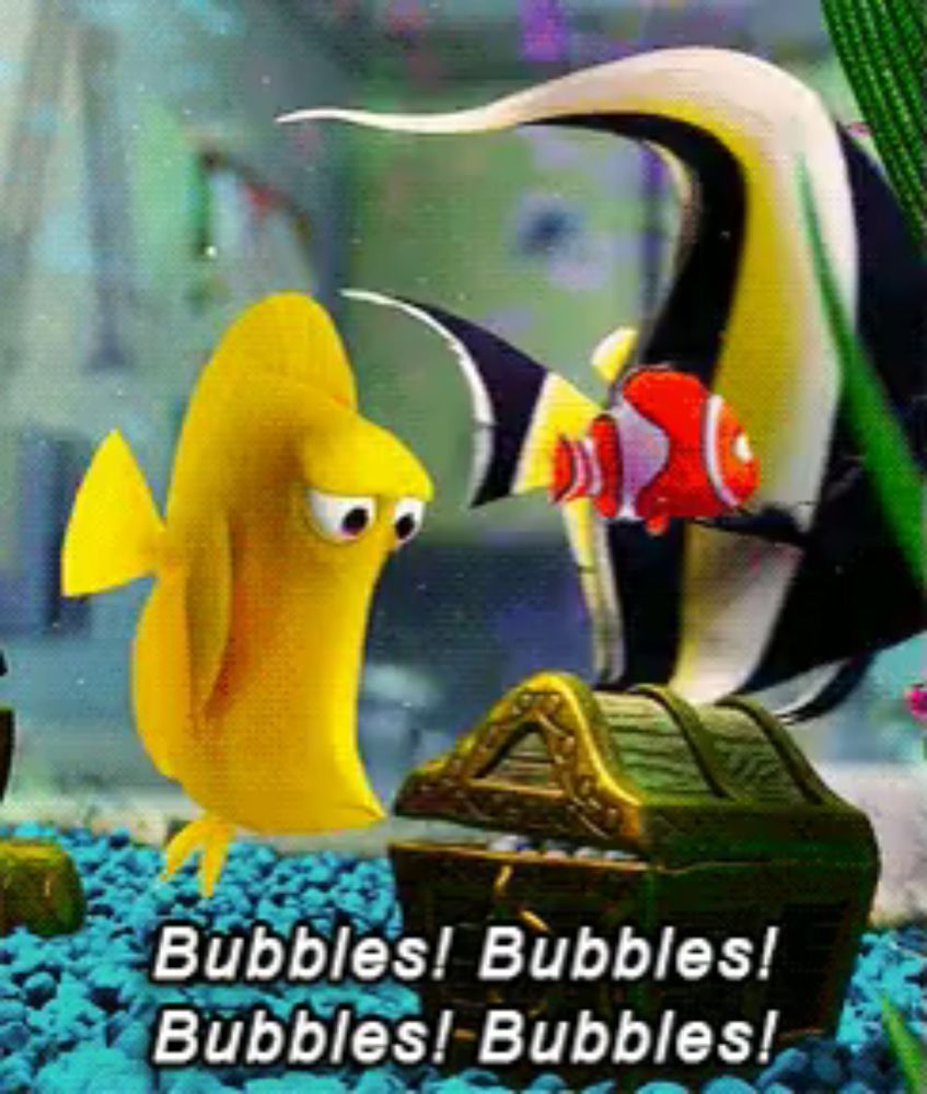 Bubbles Finding Nemo GIF