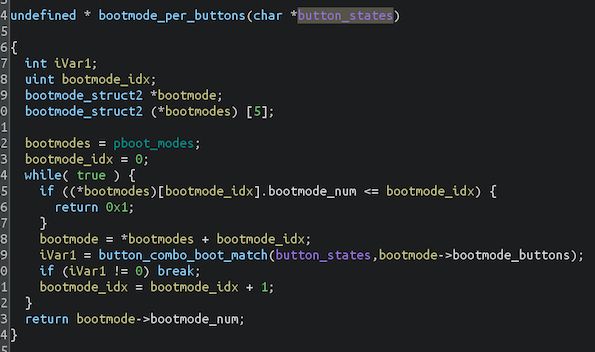 an image of decompiled C code from a device firmware