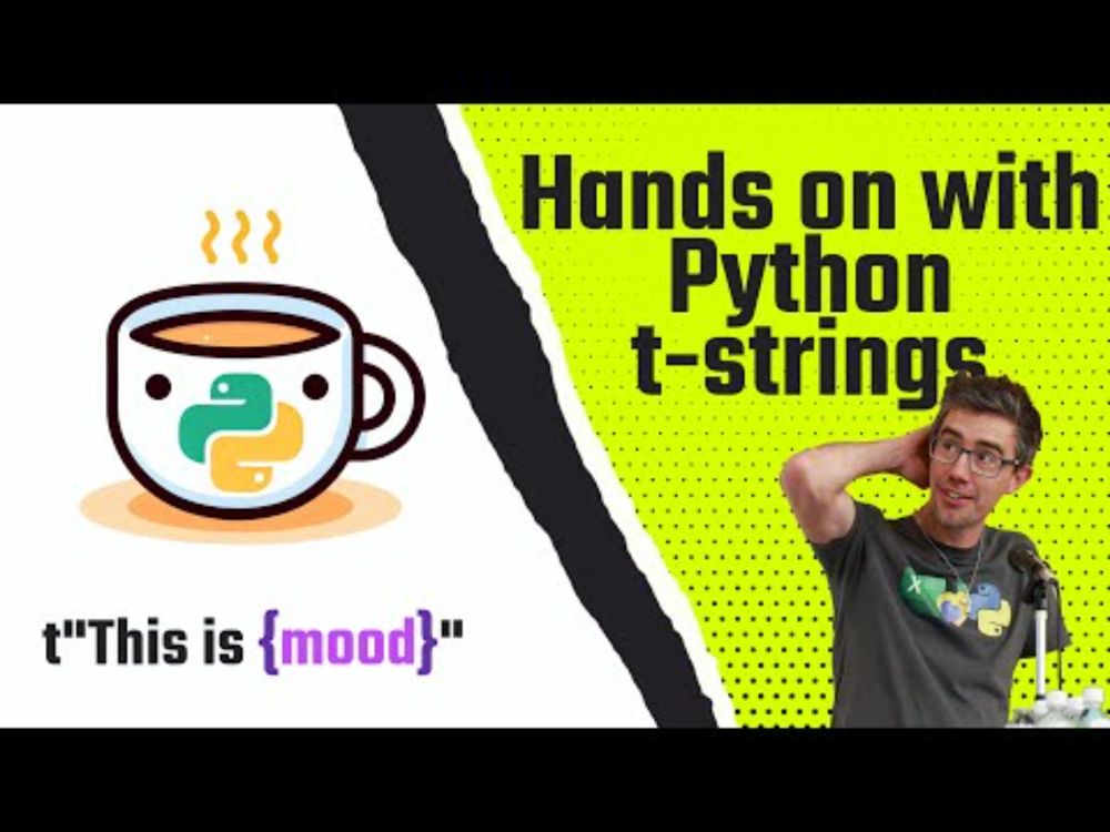 Hands on with Python t-strings