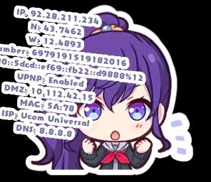 Mafuyu knows your IP