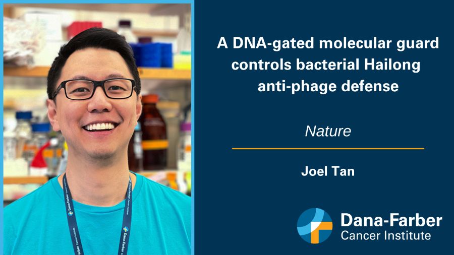 Joel Tan of Dana-Farber Cancer Institute