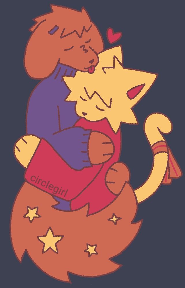 furries cuddling