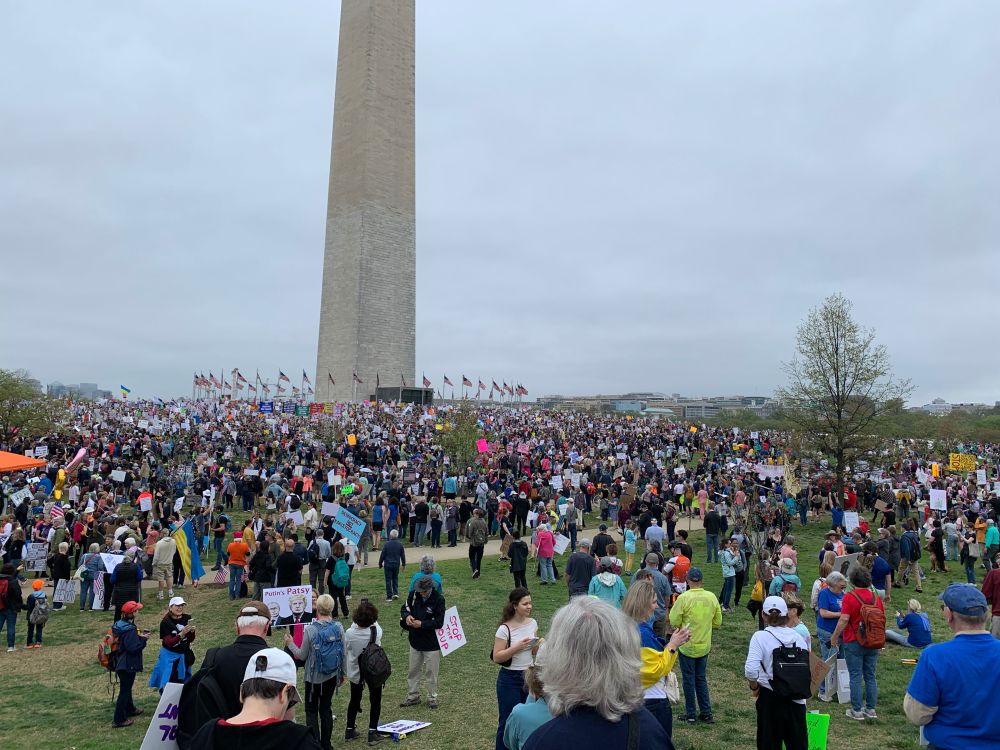 Washington DC Hands Off Protest 4/5/2025