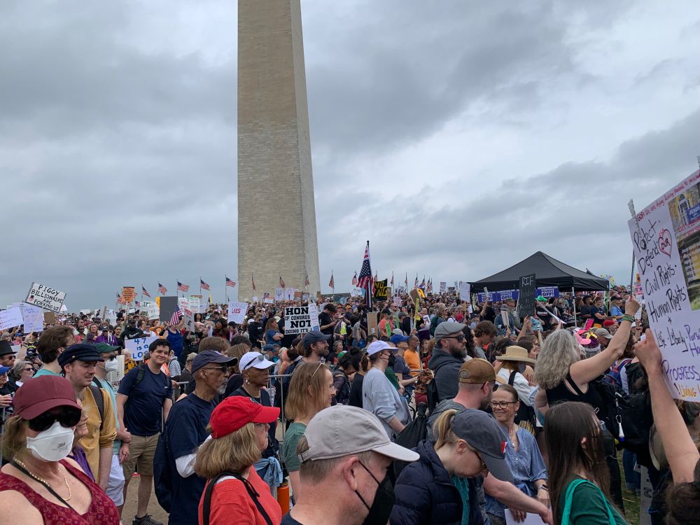 Washington DC Hands Off Protest 4/5/2025
