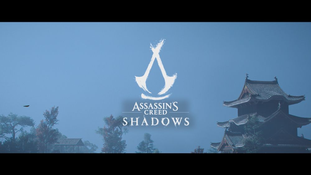 The title card for "Assassin's Creed Shadows"