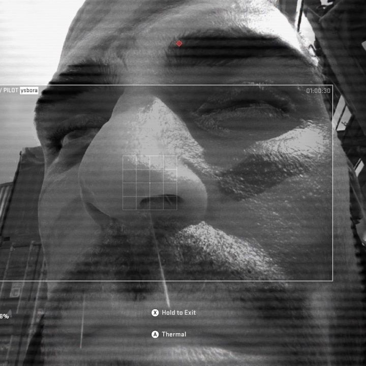 soap mactavish really close to the camera and he looks like he’s going to sneeze