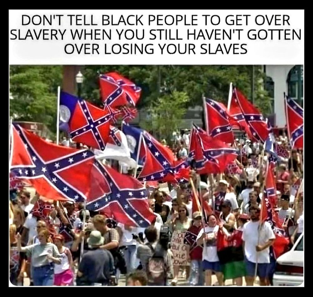 White people flying confederate flags