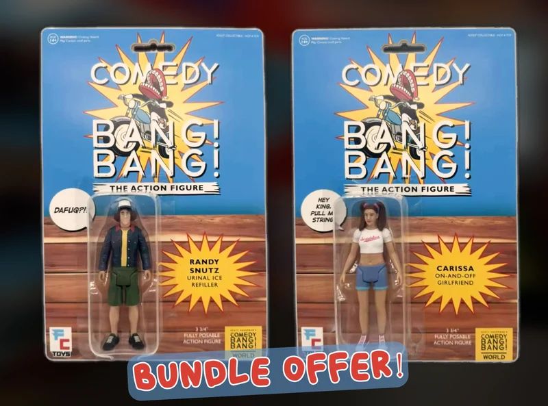 Carissa and Randy 3.75 inch action figures! DAFUQ