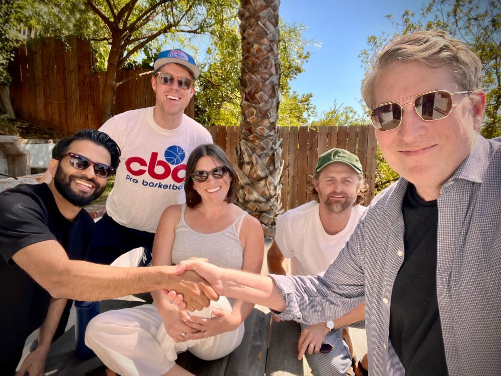  Lily Sullivan, Tim Baltz, Greg Hess, Asif Ali and the Scott Aukerman. 